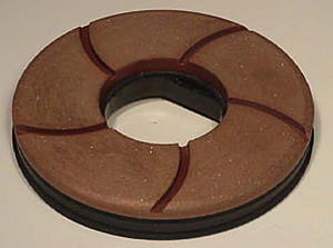 Natural & Engineered Stone Wheels in 5"(125 mm) & 6"(150 mm) Pro Edge Snail-Lock Copper Bond Disc