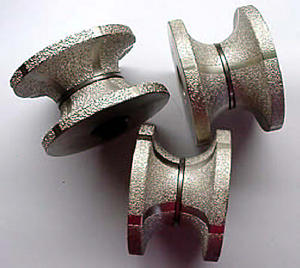 Brazed Grinding Wheels for Portable Rotors Granite: Position 1,