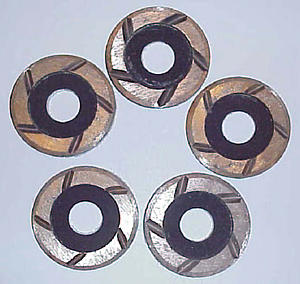 3" Sintered Metal Lippage Ring for Marble/Granite